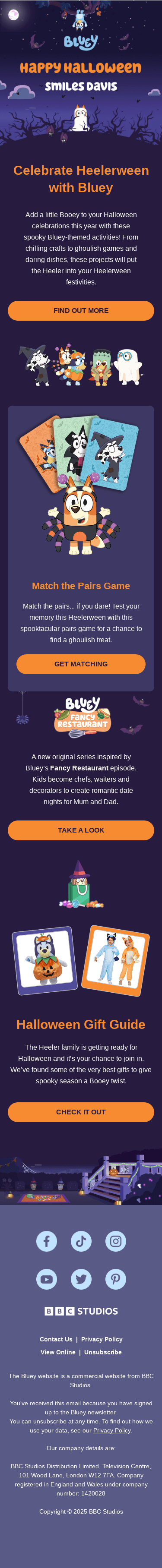 Celebrate Heelerween with Bluey