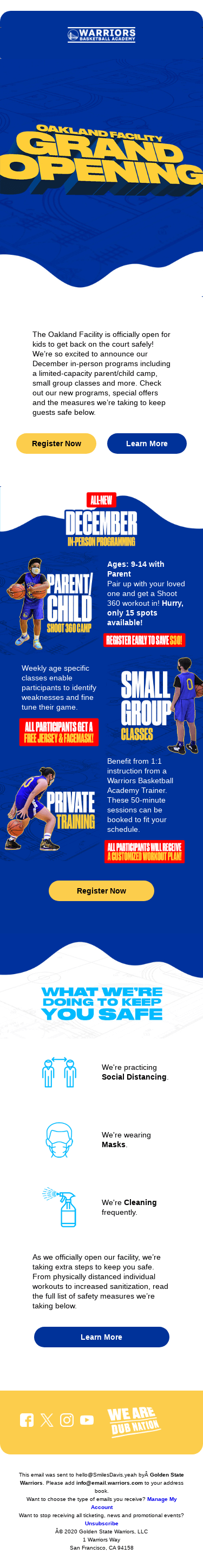 Celebrate The Grand Opening Of Our Oakland Facility