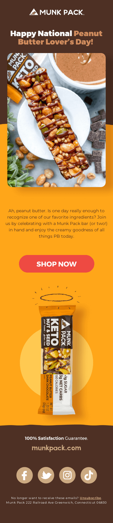 Celebrating one of our favorite ingredients 🥜