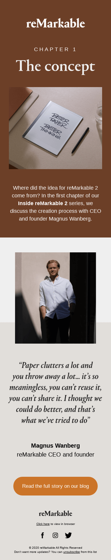 Chapter 1: the concept