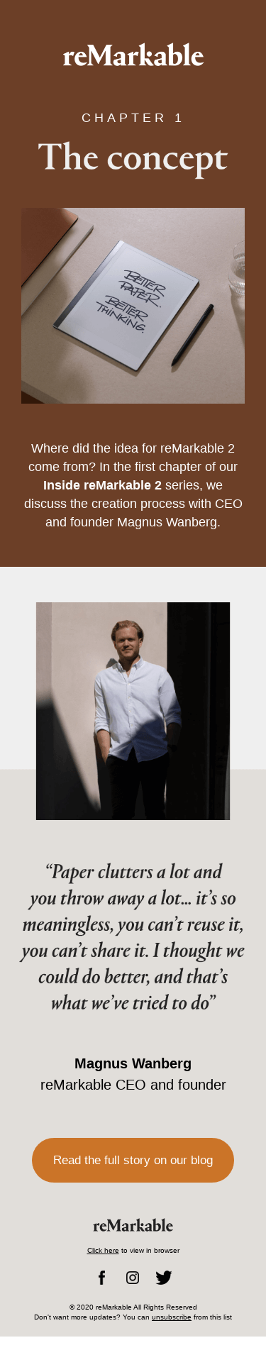 Chapter 1: the concept