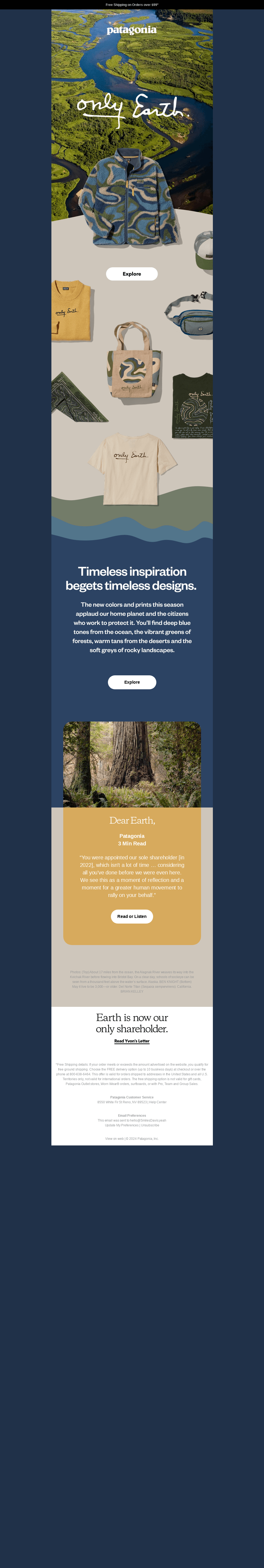 Colors & prints inspired by our new boss