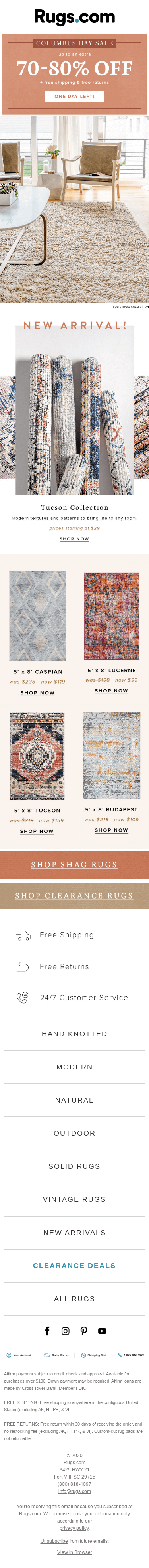 Columbus Day Sale | 1 Day Left 📢