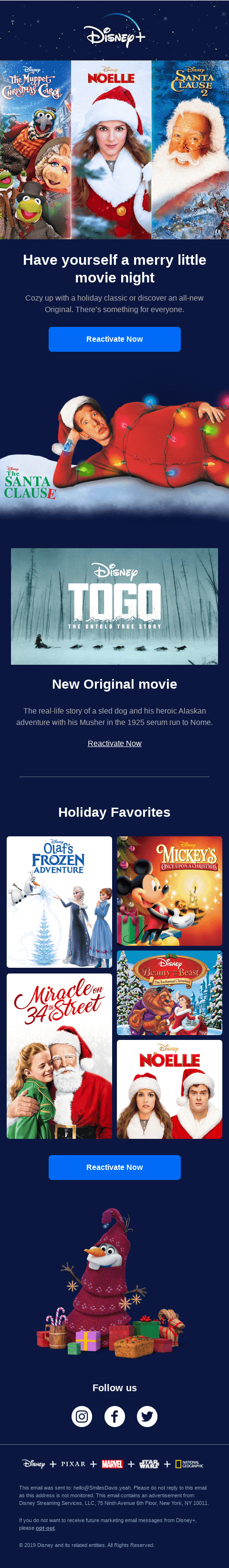 Come back for your holiday favorites