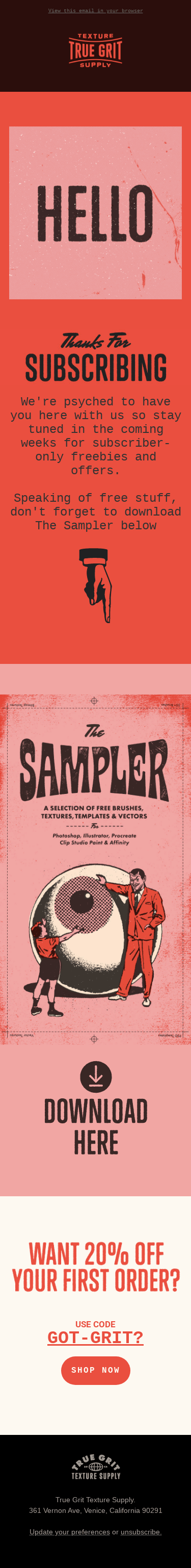 👋 Coming in hot with free brushes, textures and more!