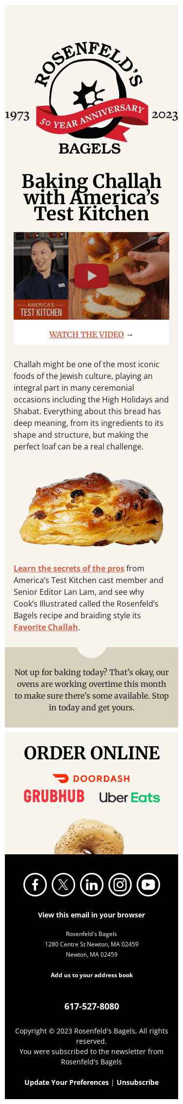 Cook’s Illustrated’s Favorite Challah