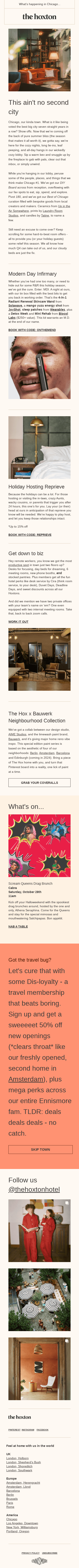 Crisp temps and some holiday R&R