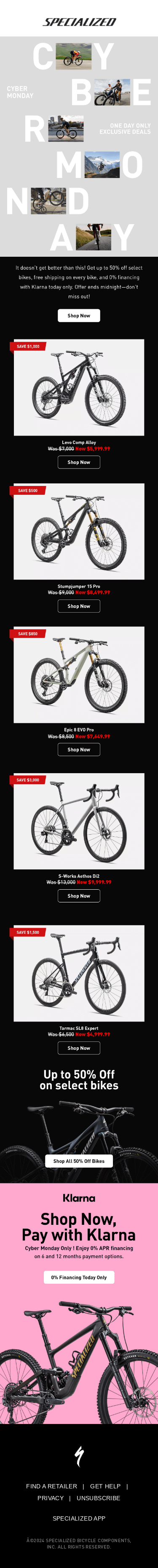 Cyber Monday Deals Are Here!