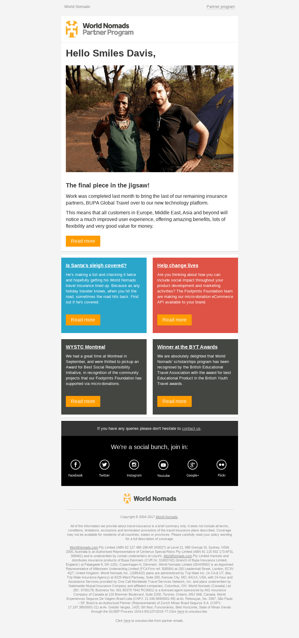 December Partner News