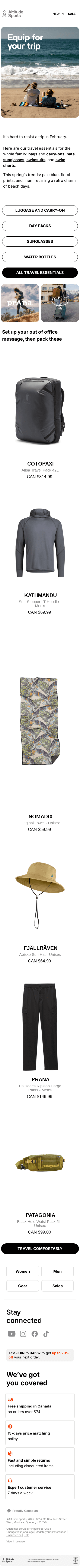 Destination: Out of Office