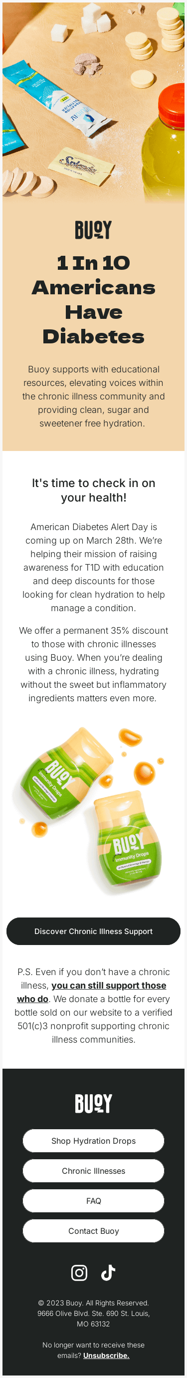 Diabetes Alert Day is coming up