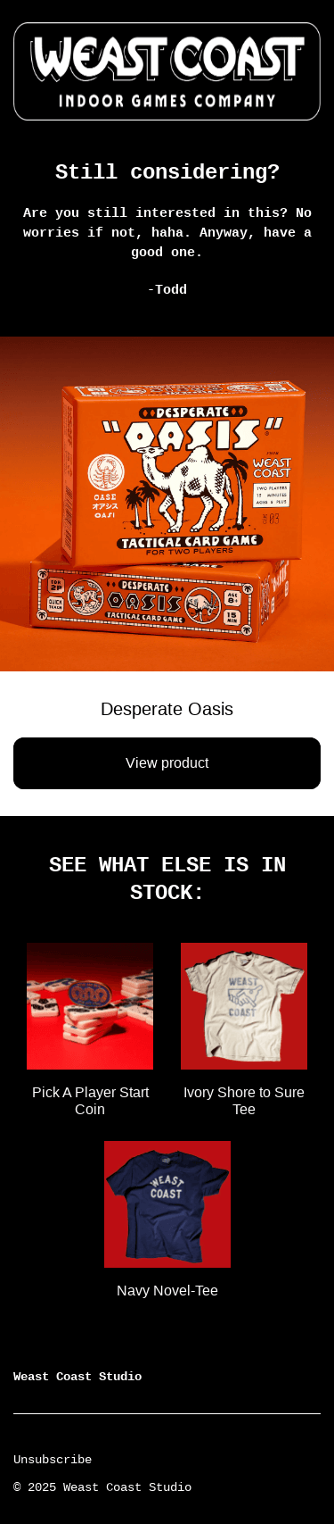 Did something catch your eye?