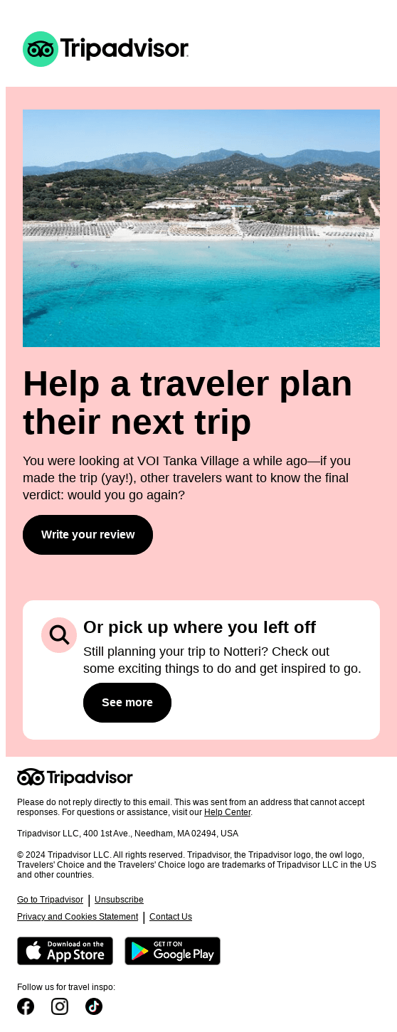 Did you go to Notteri?