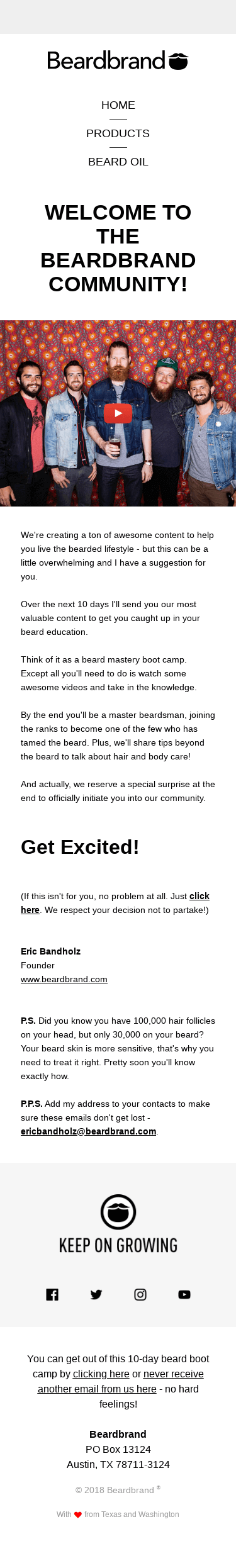 Did you say “beard”? – Welcome to Beardbrand!