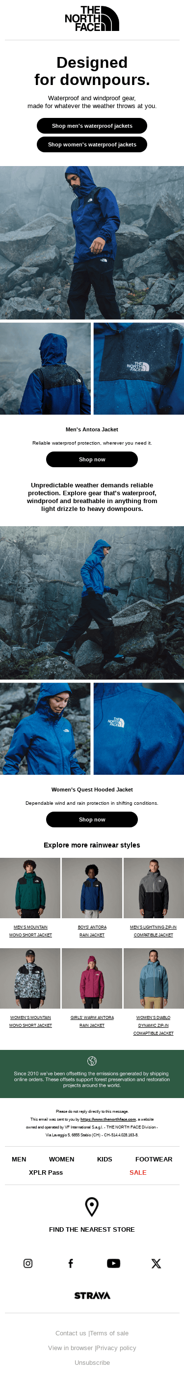 Discover our new rainwear collection