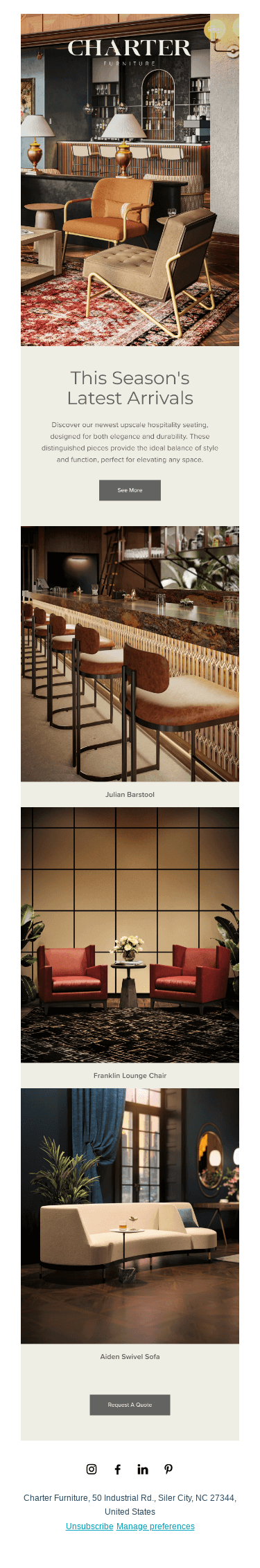 Discover Our Newest Hospitality Furniture