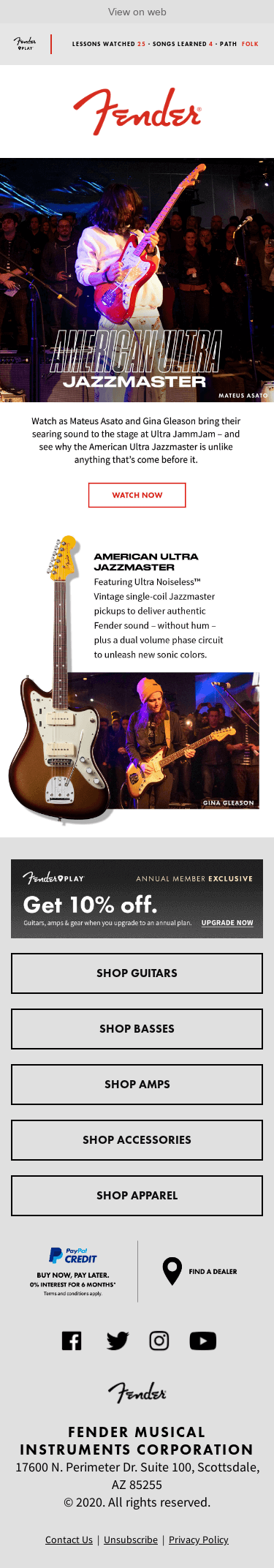 Discover the Ultra Jazzmaster