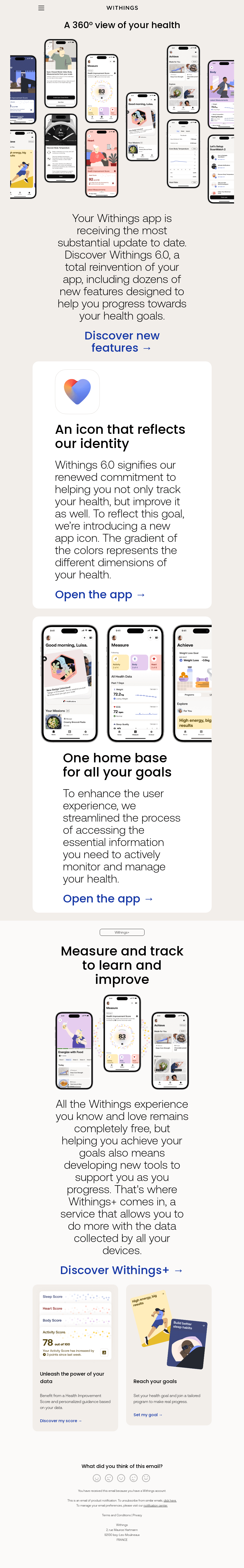 Discover Withings 6.0