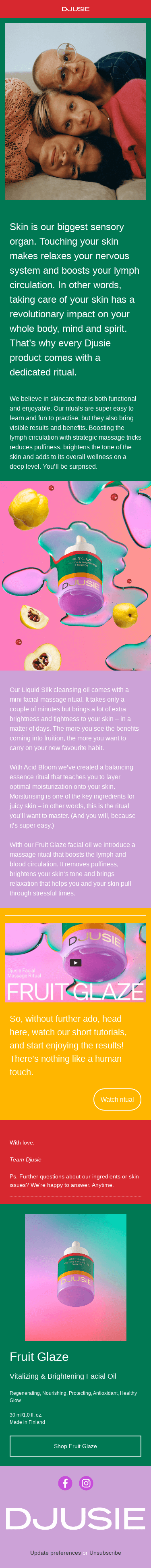 Djusie rituals – hurray to self-care!