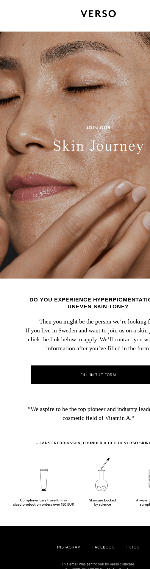 Do you want to join us on a skin journey?