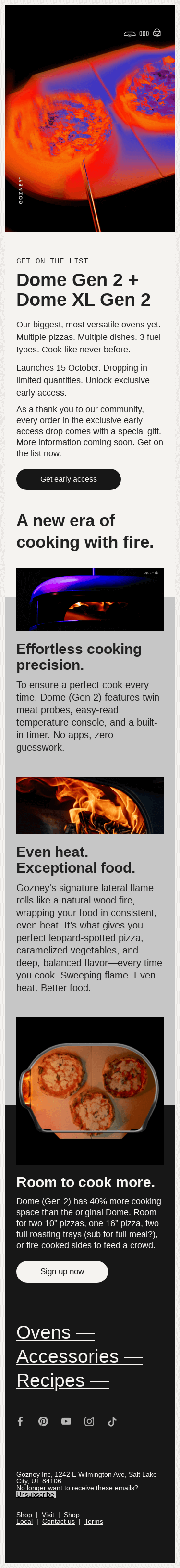 Dome (Gen 2) + Dome XL (Gen 2).