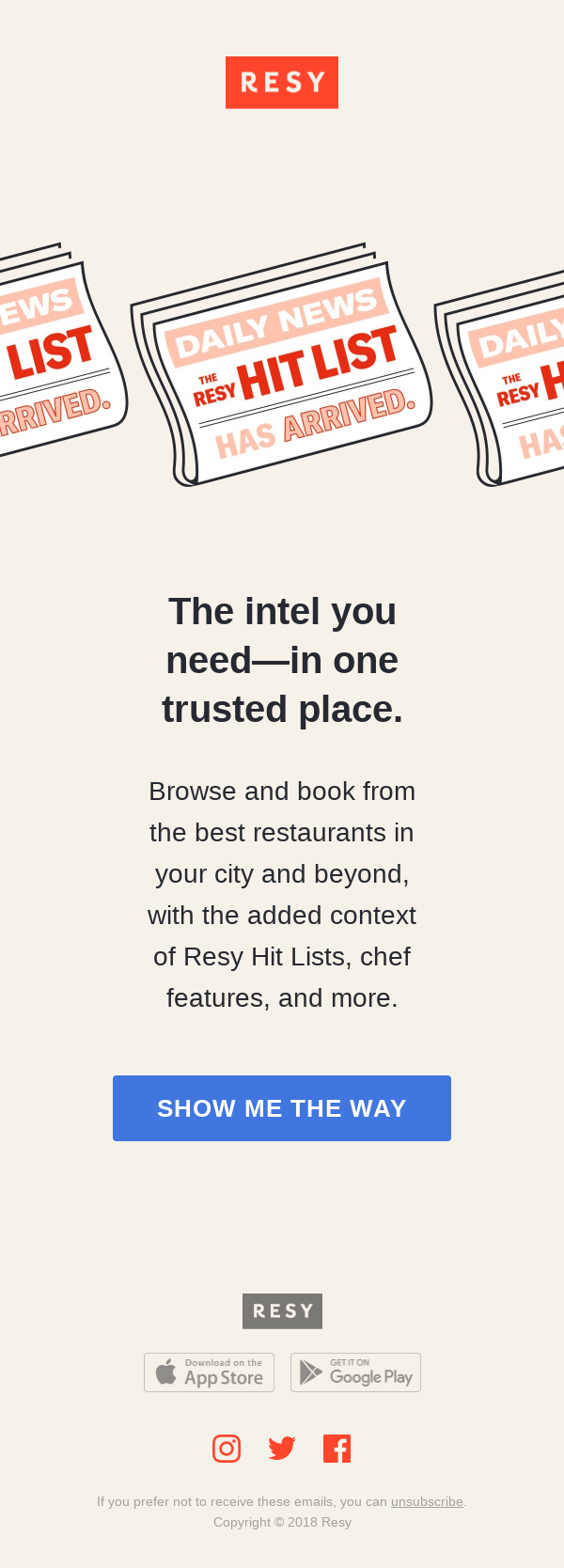 Don’t miss out on Hit Lists, chef features, and more