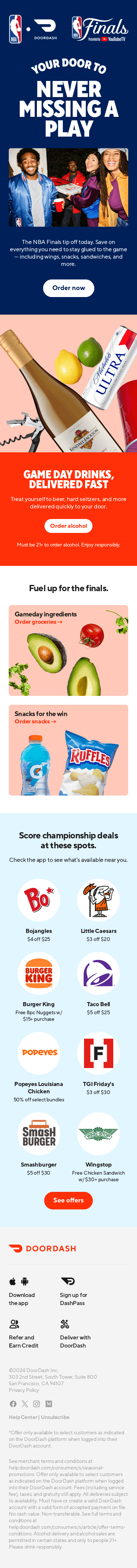 Don’t miss a minute of the NBA Finals