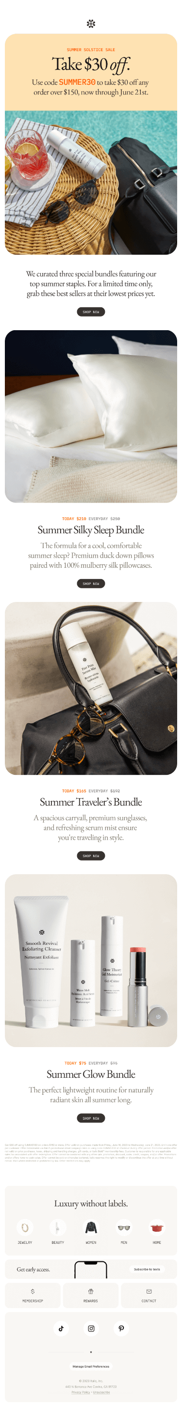 Don't miss it: Limited-edition summer bundles and $30 off.