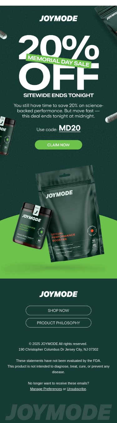 Don’t miss our Memorial Day Sale 🔥