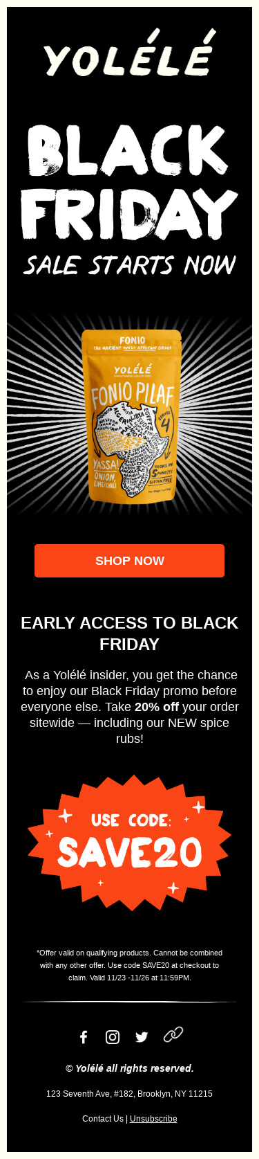 Early Access to Black Friday is Here!