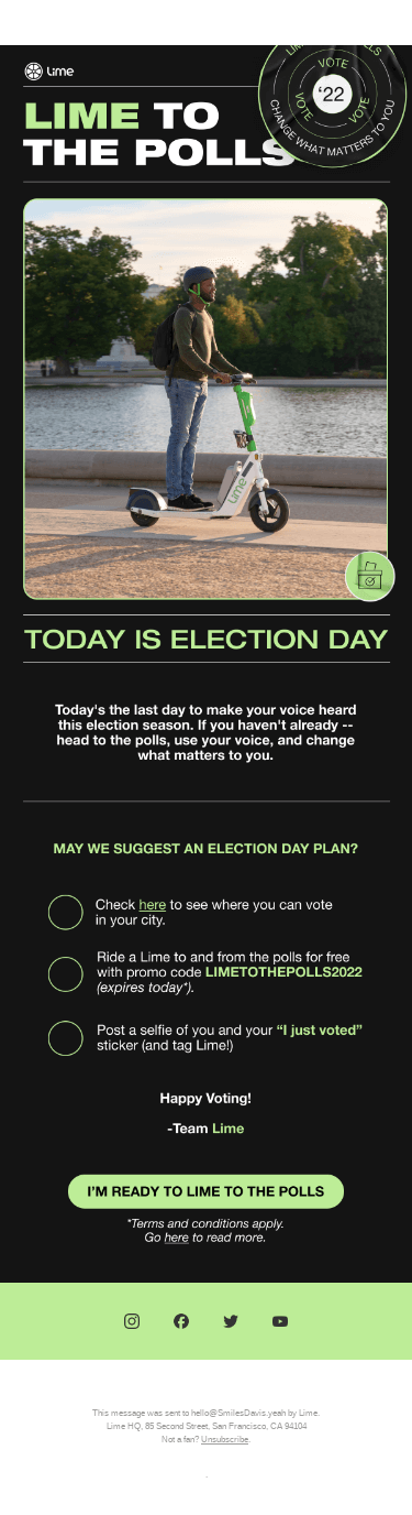 Election Day is here!