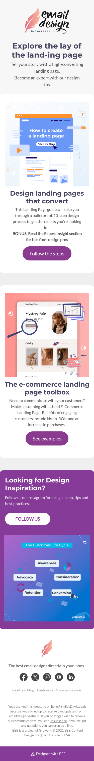 Email Design Blog | Landing Page Party