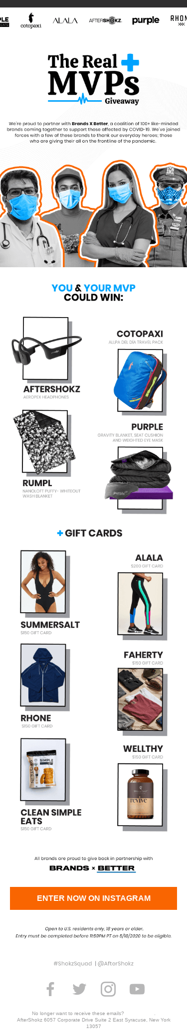 Enter Our Giveaway to Honor the Real MVPs 🧡🏆