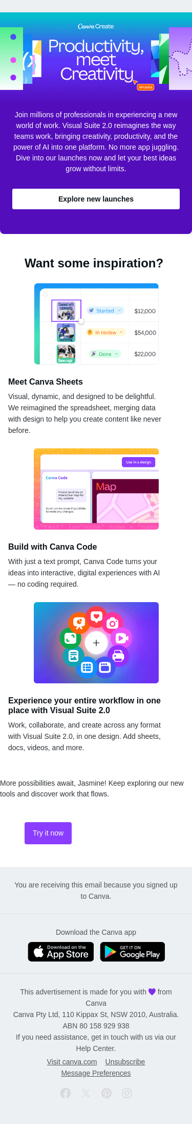Every format... Now in one design?! 🤯