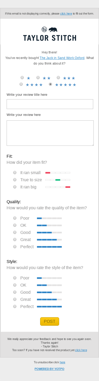 Feedback | Please review your recent purchases!