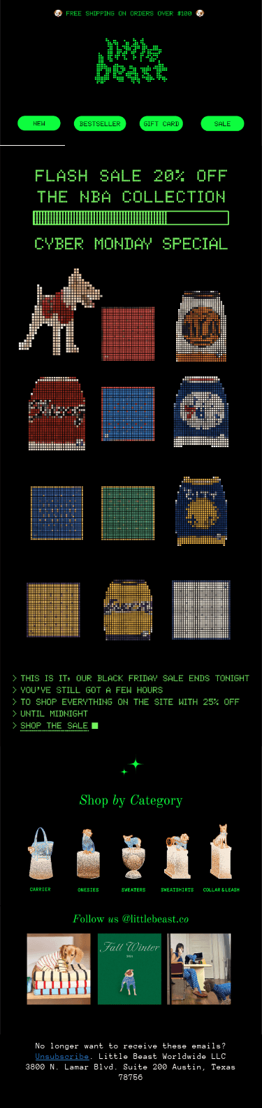 Flash Sale: 20% Off the NBA Collection until Midnight!