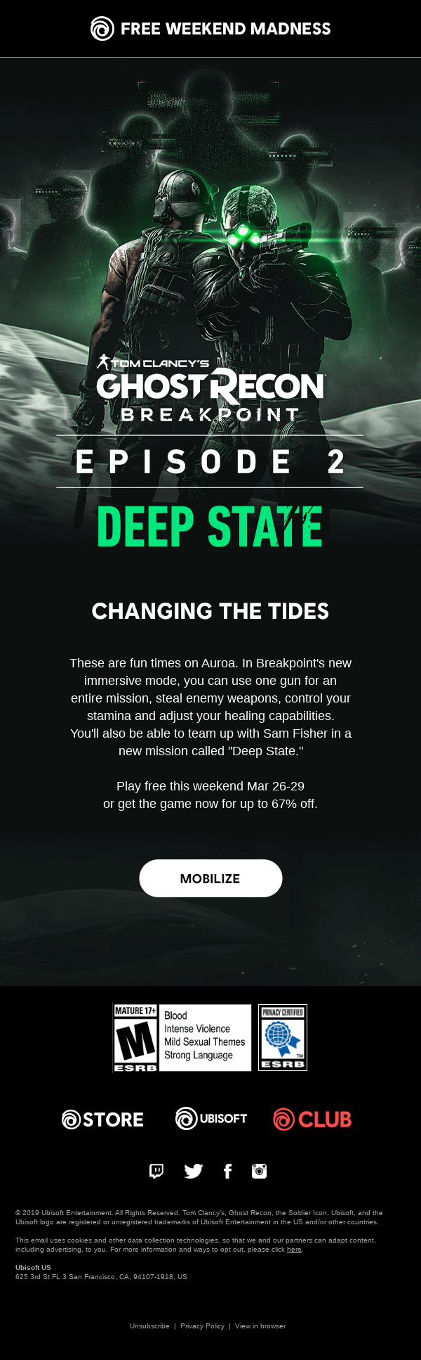 Free Weekend Madness continues with Breakpoint