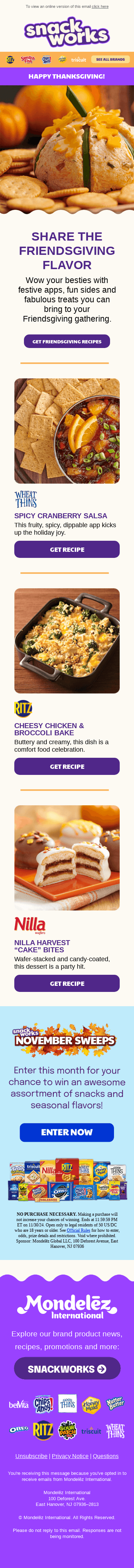 Friendsgiving is for feasting 🦃