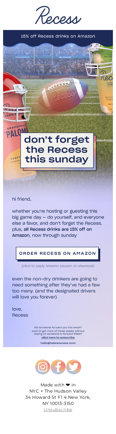 game day Recess is crucial 🏈