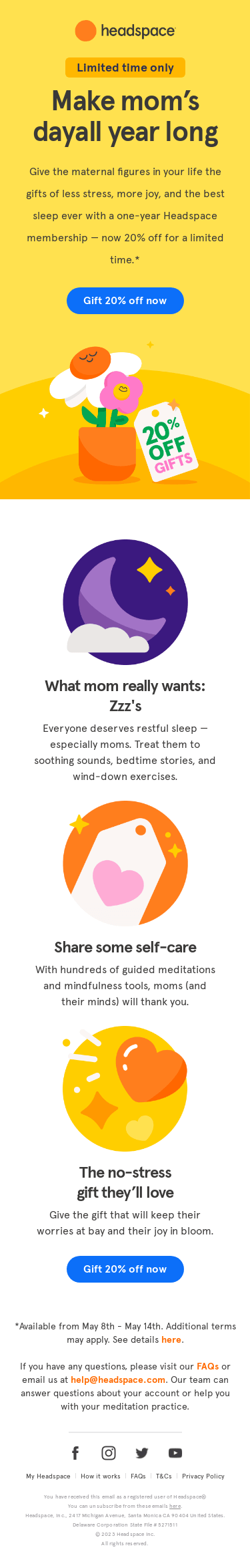 Get 20% off for the perfect gift