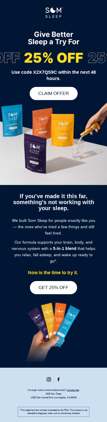 Get 25% off your first order