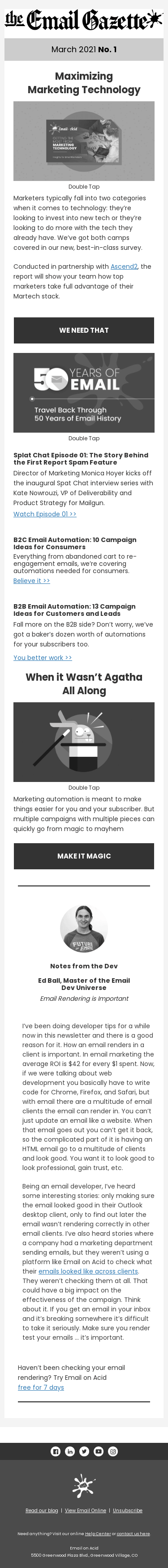 Get a clear vision for your email program