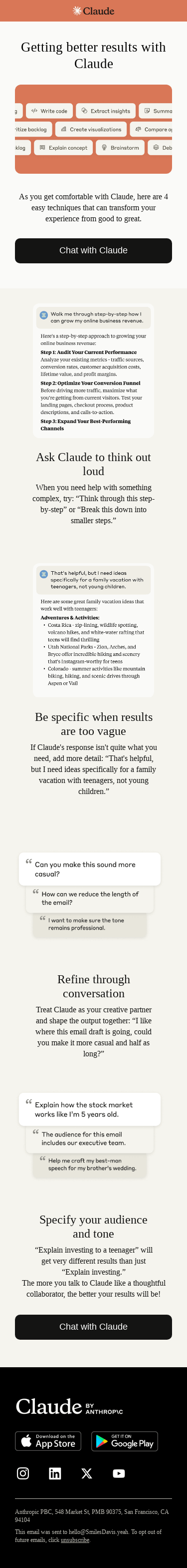 Get more from Claude with these power moves (5/5)