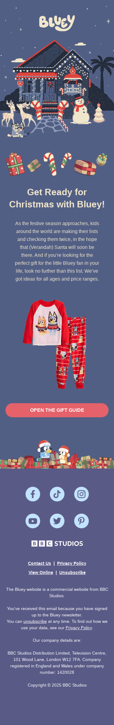 Get Ready for Christmas with Bluey!