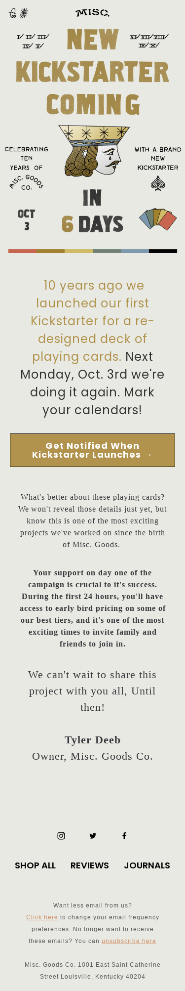 🎉 Get Ready! New Kickstarter This Monday