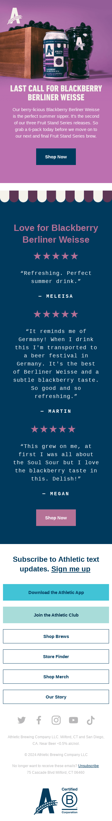 Get Your Fruit: Blackberry Berliner Weisse