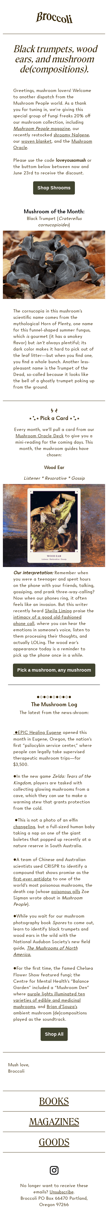 Ghost fungi & Zelda shrooms