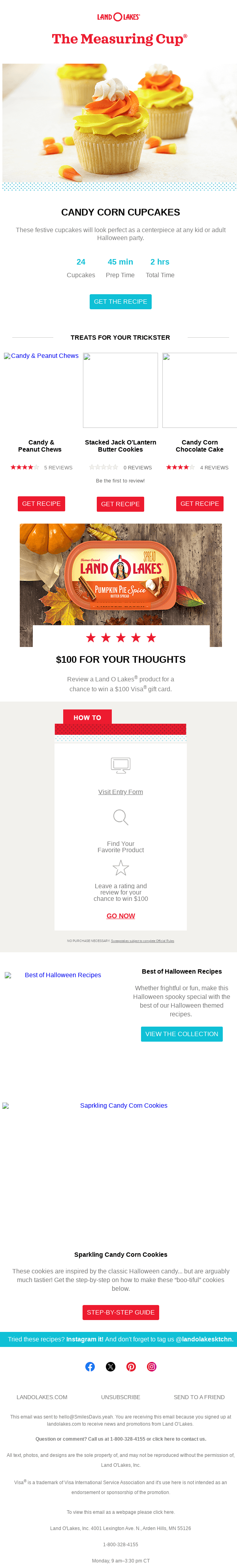 👻 Ghoul, treat yourself with these recipes