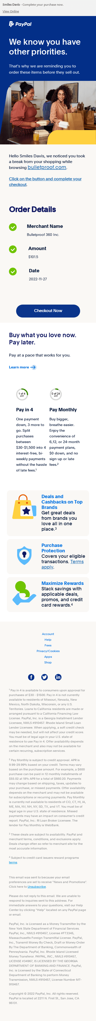 Good news: We saved your Bulletproof 360 Inc. picks 🙂