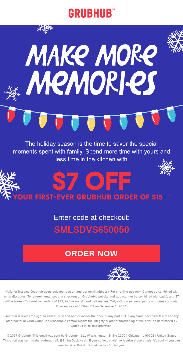 Goodbye November, Hello Holiday Season!